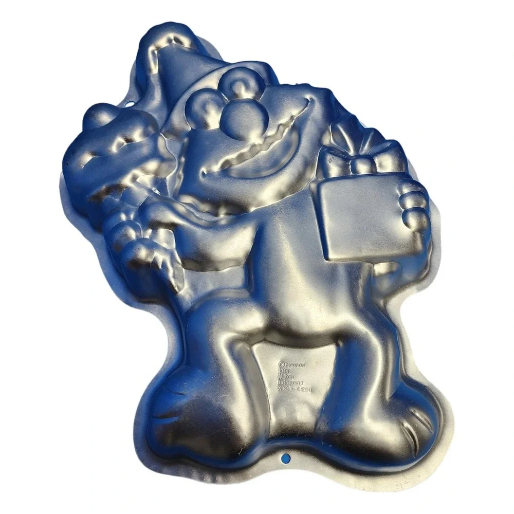 WILTON Sesame Street Elmo Cake Baking Pan Mold‎ - Vintage Retro